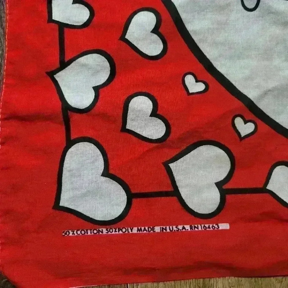 Vintage 1980's Disney Mickey Mouse Bandana Handkerchief 2-Piece Lot - Picture 5 of 15